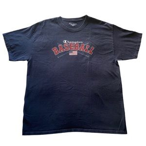 Champion Baseball T-Shirt Size: Large